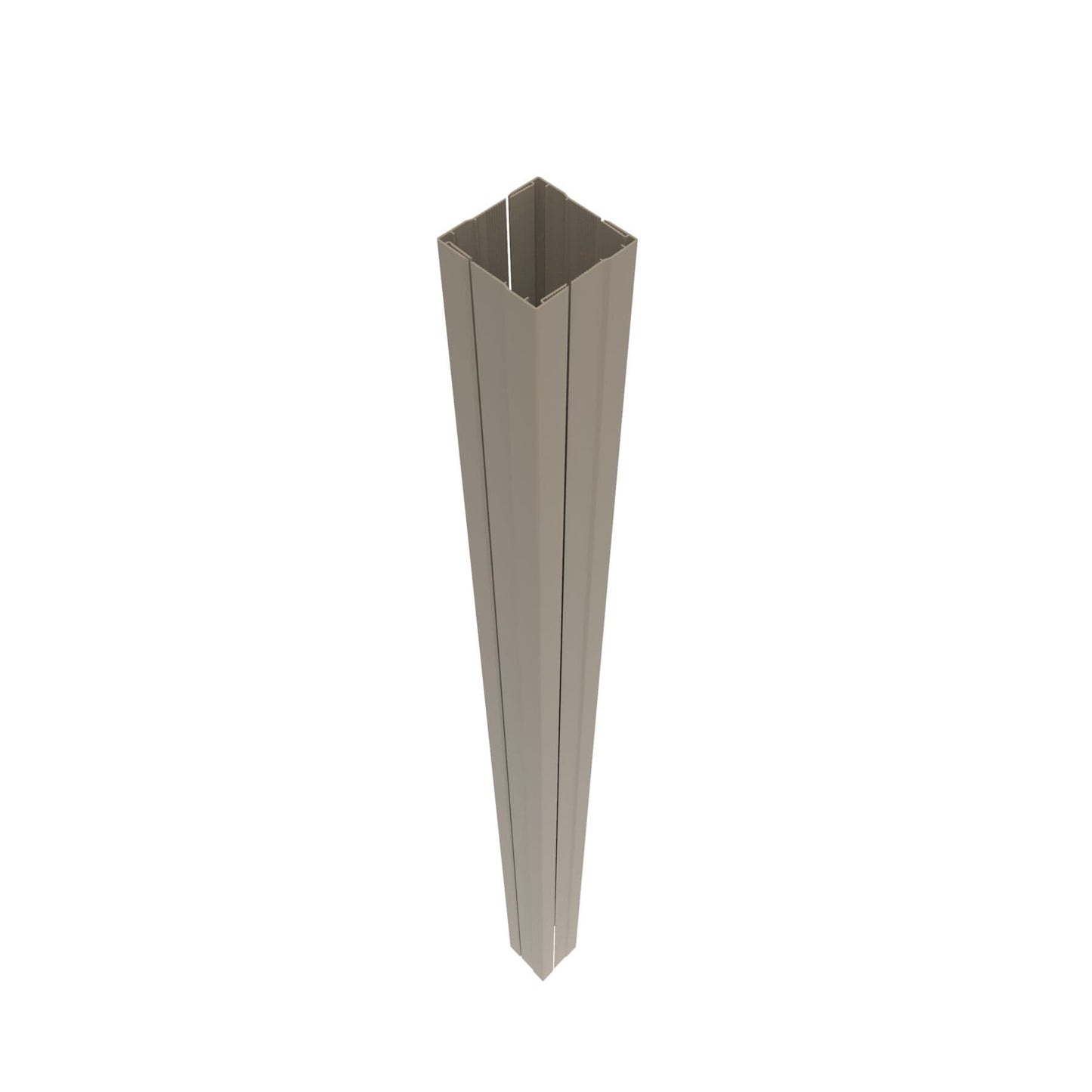 Freedom Bella Premier Series 4-in x 4-in x 8-ft Clay Deck Post Sleeve