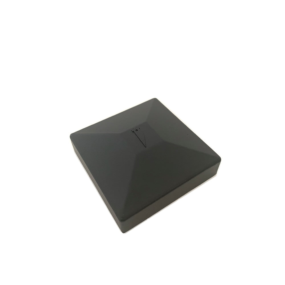 Fortress Building Products 2-in W x 2-in L Aluminum Fence Post Cap- Fits Common Post Measurement: 2-in x 2-in