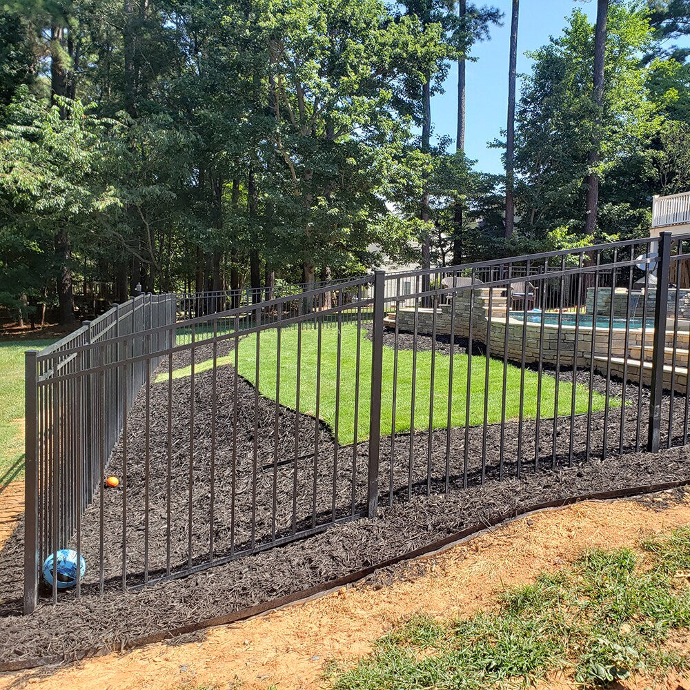 Fortress Building Products 2-in W x 2-in L Aluminum Fence Post Cap- Fits Common Post Measurement: 2-in x 2-in