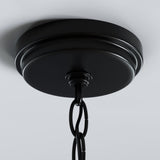 Progress Lighting Strahan 3-Light Black Transitional Chandelier, 25.75-in W x 23.87-in H