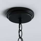 Progress Lighting Strahan 5-Light Black Transitional Chandelier