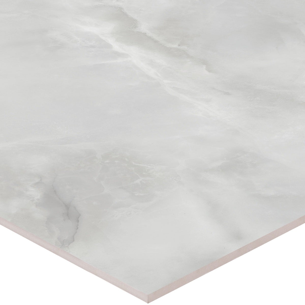 Satori Onyx 32-in x 32-in Polished Porcelain Marble Look Floor and Wall Tile (13.78-sq. ft/ Carton)