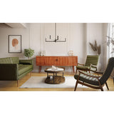 Progress Lighting Pivot Led 7-Light Matte Black Modern/ContemporaryLED Chandelier