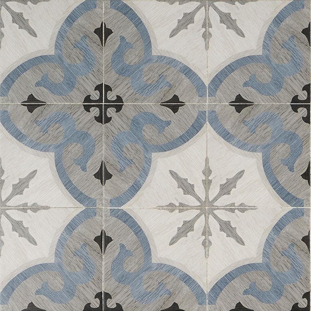 Artmore Tile Ventura Briar Blue 8-in x 8-in Matte Porcelain Wood look Floor and Wall Tile product image