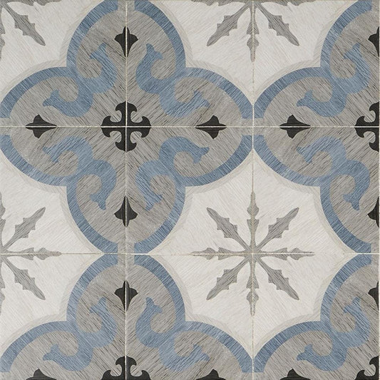 Artmore Tile Ventura Briar Blue 8-in x 8-in Matte Porcelain Wood look Floor and Wall Tile product image