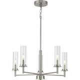 Progress Lighting Kellwyn 5-Light Brushed Nickel Traditional Chandelier