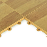 Greatmats 12-in W x 12-in L x 0.625-in T Interlocking Polypropylene Plastic Gym Floor Tile (20-sq ft) (20-Pack)