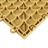 Greatmats 12-in W x 12-in L x 0.625-in T Interlocking Polypropylene Plastic Gym Floor Tile (20-sq ft) (20-Pack)