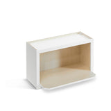 Valleywood Cabinetry Pure White 30-in W x 18-in H x 12-in D Pure White Birch Microwave Wall Ready To Assemble Plywood Cabinet (Flat Panel Style)