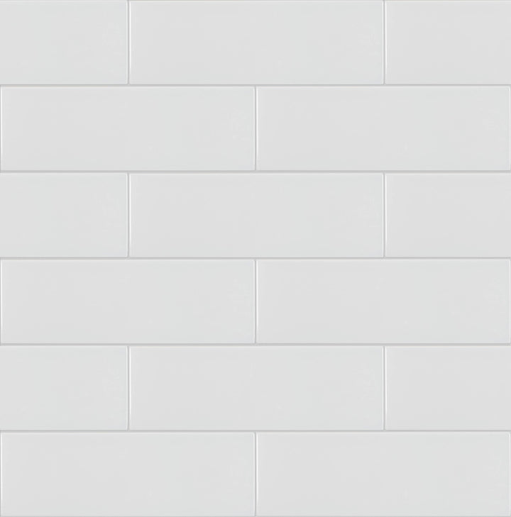 Satori Hudson Mist 4-in x 12-in Glossy Ceramic Subway Wall Tile (0.32-sq. ft/ Piece)