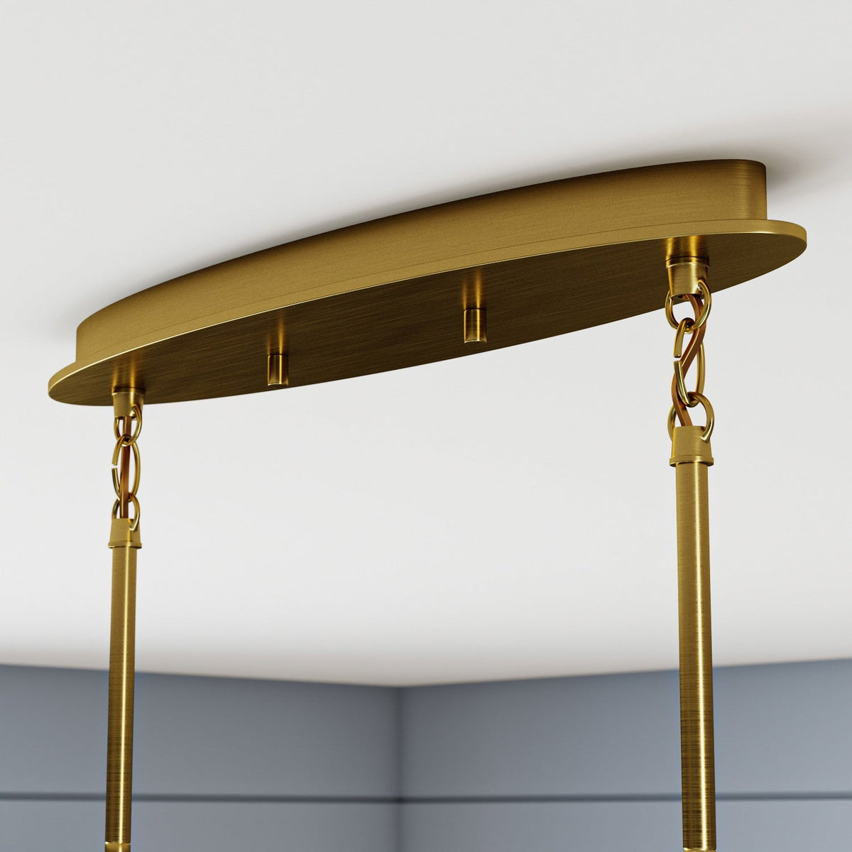 Kichler Pim 6-Light Gold Modern/Contemporary Chandelier
