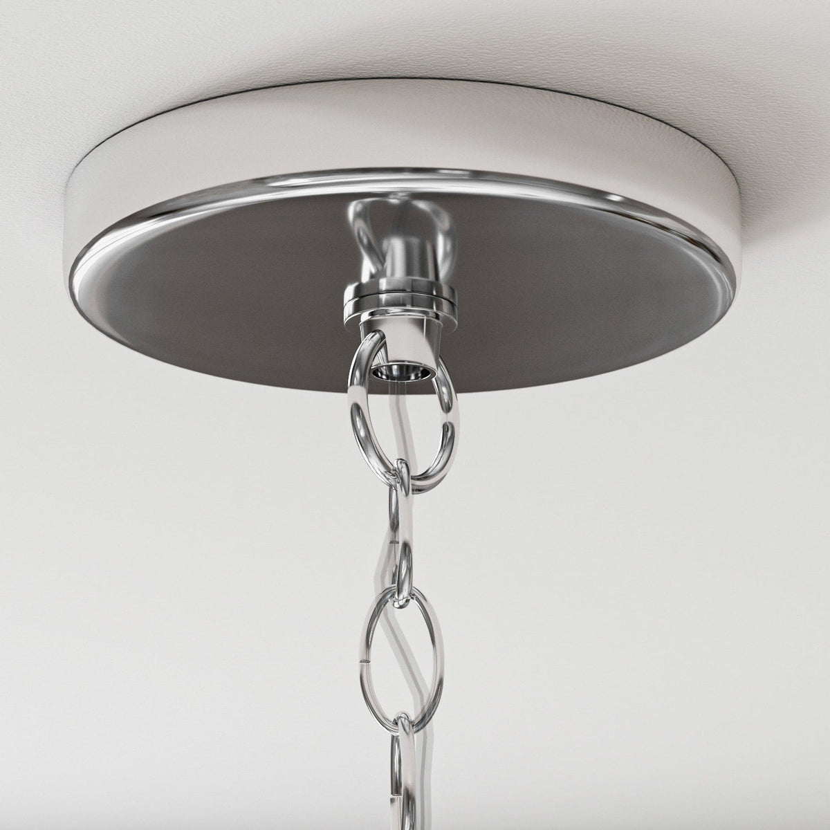 Progress Lighting Judson 5-Light Polished Nickel Farmhouse Chandelier
