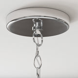 Progress Lighting Judson 5-Light Polished Nickel Farmhouse Chandelier