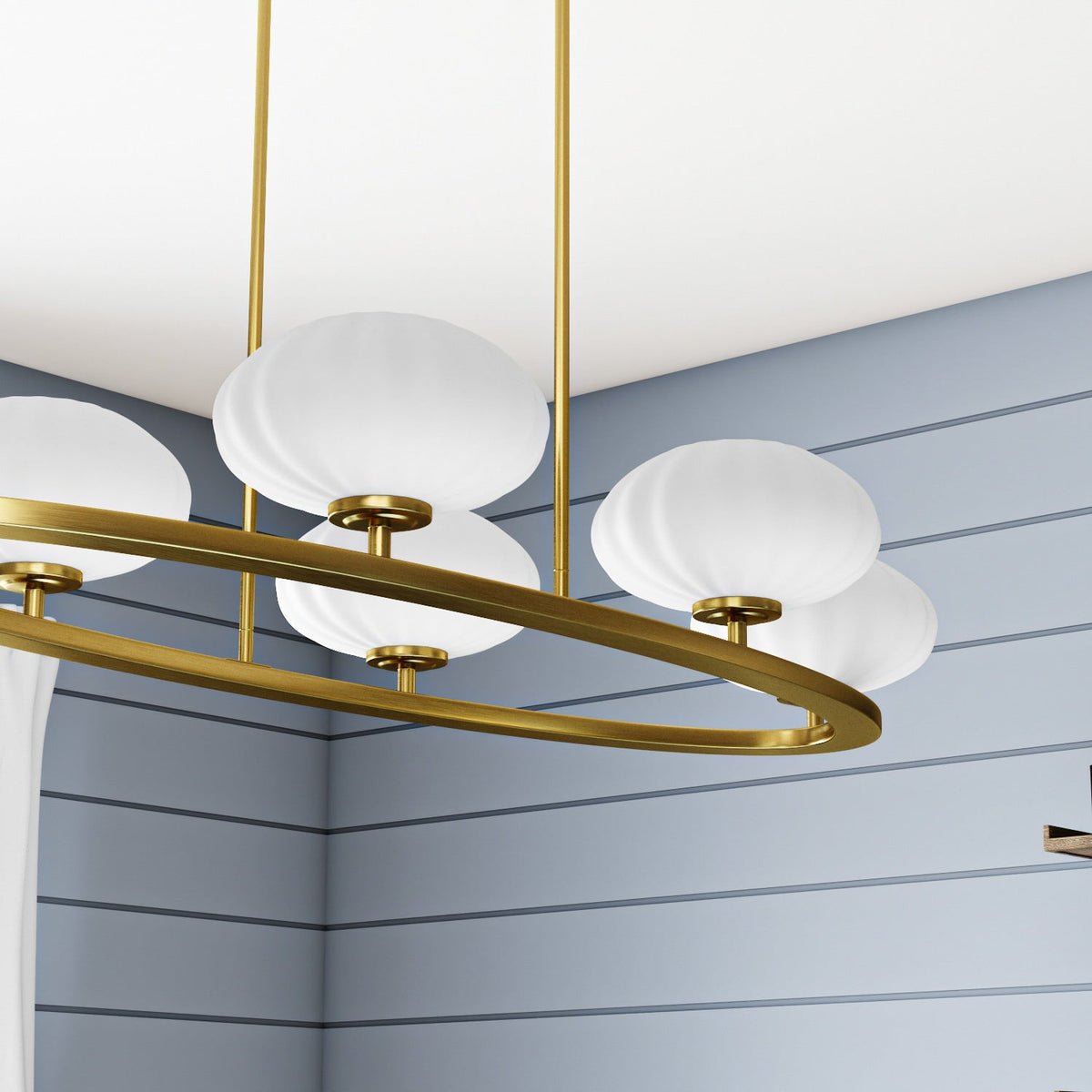 Kichler Pim 6-Light Gold Modern/Contemporary Chandelier