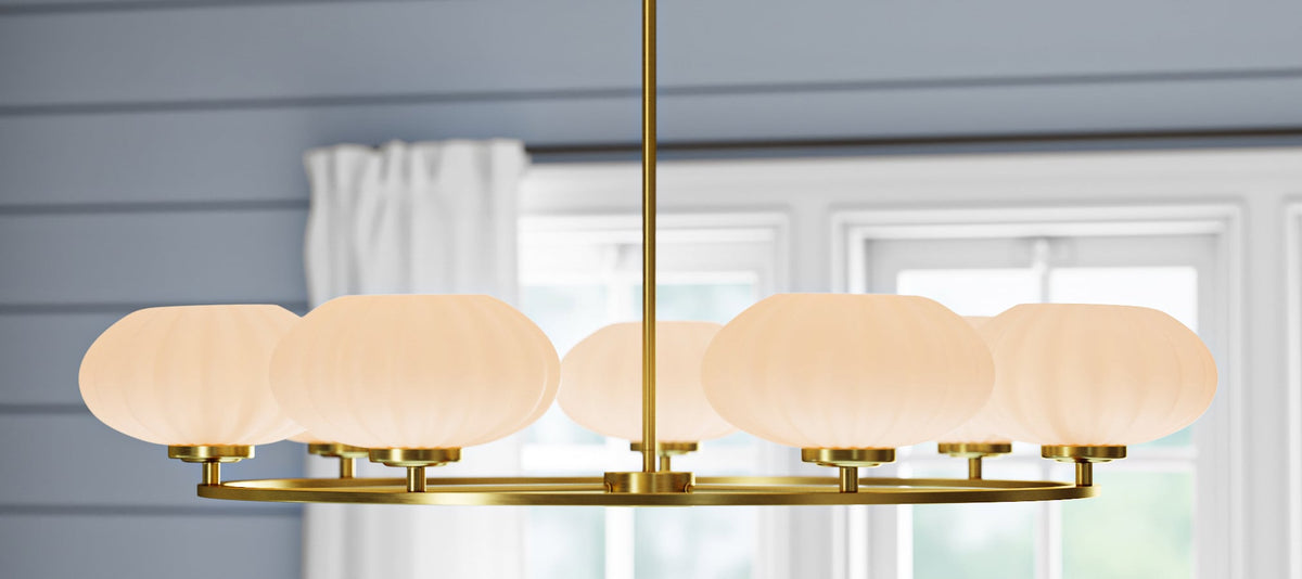 Kichler Pim 7-Light Gold Modern/Contemporary Chandelier