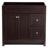 Brinkhill 36 in. W x 34 in. H x 22 in. D Bath Vanity Cabinet Only in Flagstone - Super Arbor