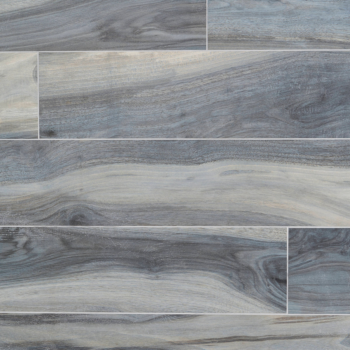 Artmore Tile Peruvian Blue 8-in x 48-in Matte Porcelain Wood look Floor and Wall Tile product image