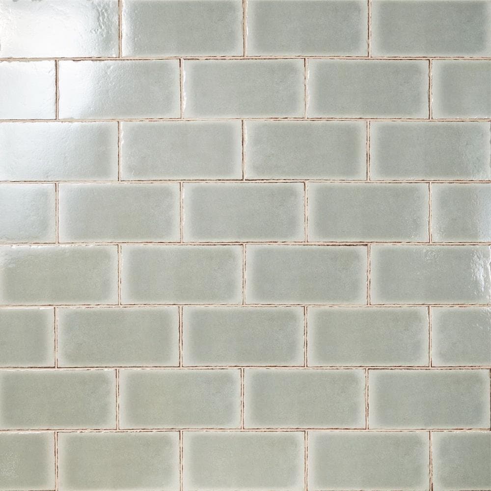 Artmore Tile Knappa Sage 6-in x 12-in Glazed Porcelain Subway Floor and Wall Tile product image
