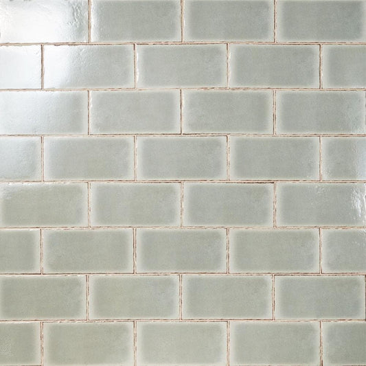 Artmore Tile Knappa Sage 6-in x 12-in Glazed Porcelain Subway Floor and Wall Tile product image