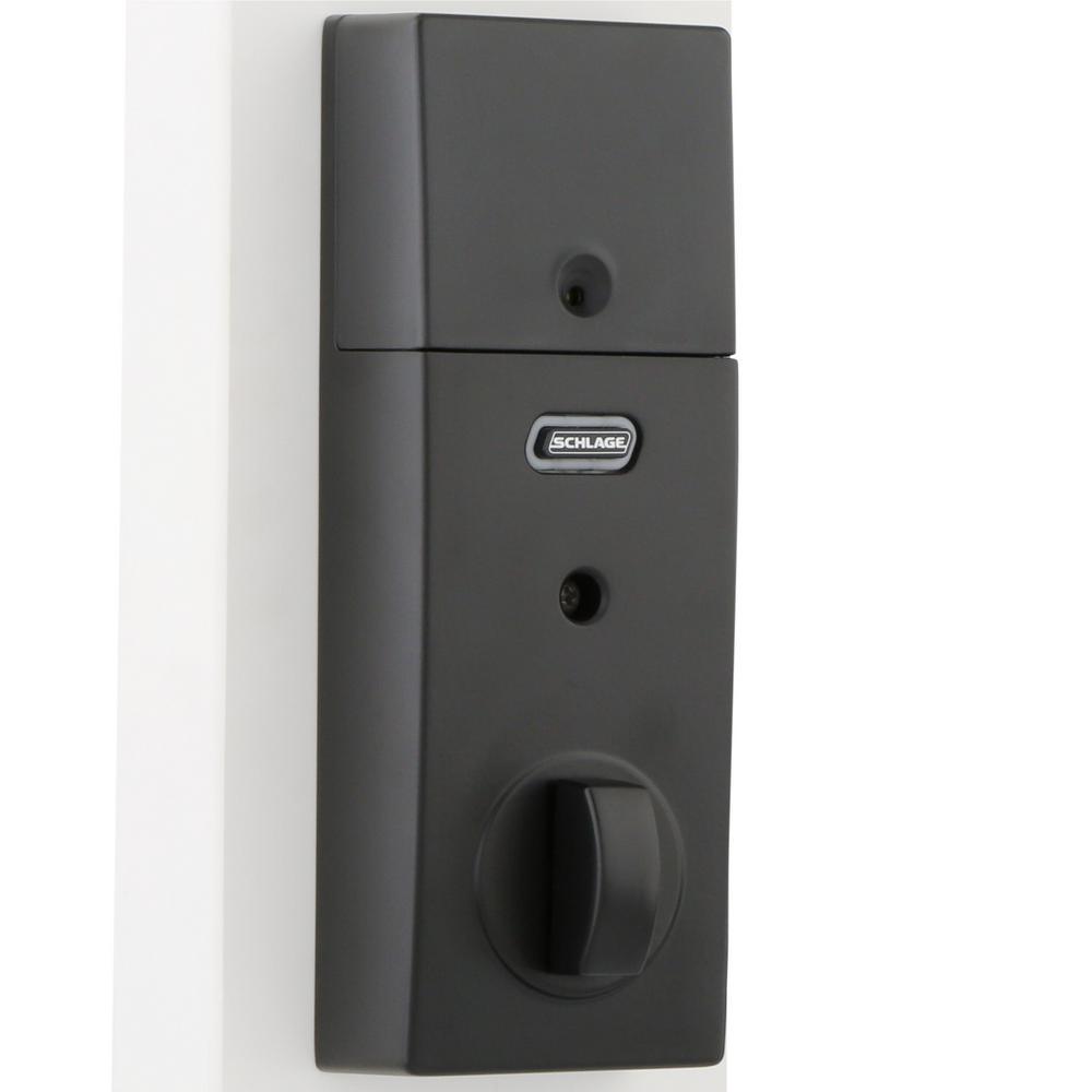 Century Matte Black Sense Smart Door Lock - Super Arbor