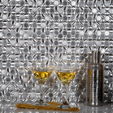 Apollo Tile (Sample) Metal 4-in x 4-in Polished Metal Penny Round Patterned Wall Tile