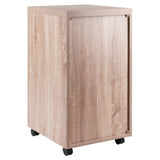 Winsome Wood Kenner Reclaimed Wood and White 1-Shelf Office Cabinet
