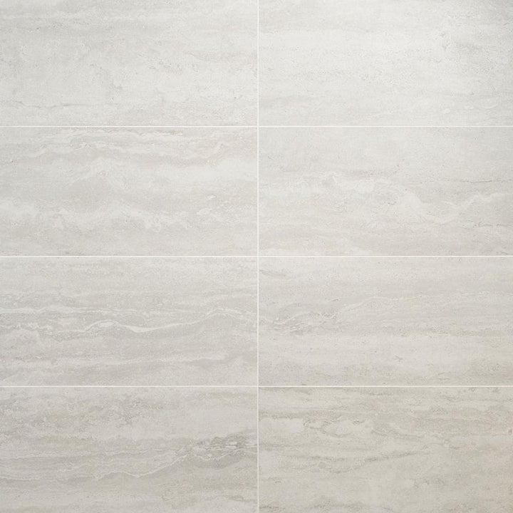 Artmore Tile Primary Travertine Cotton 12-in x 24-in Matte Porcelain Floor and Wall Tile product image