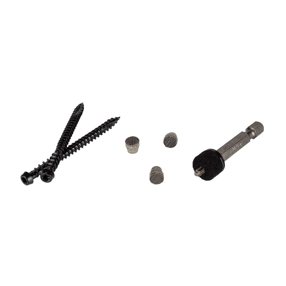 TimberTech Cortex Legacy 2.5-in Espresso Hidden Deck Fastener 100-sq ft (224-Pack)