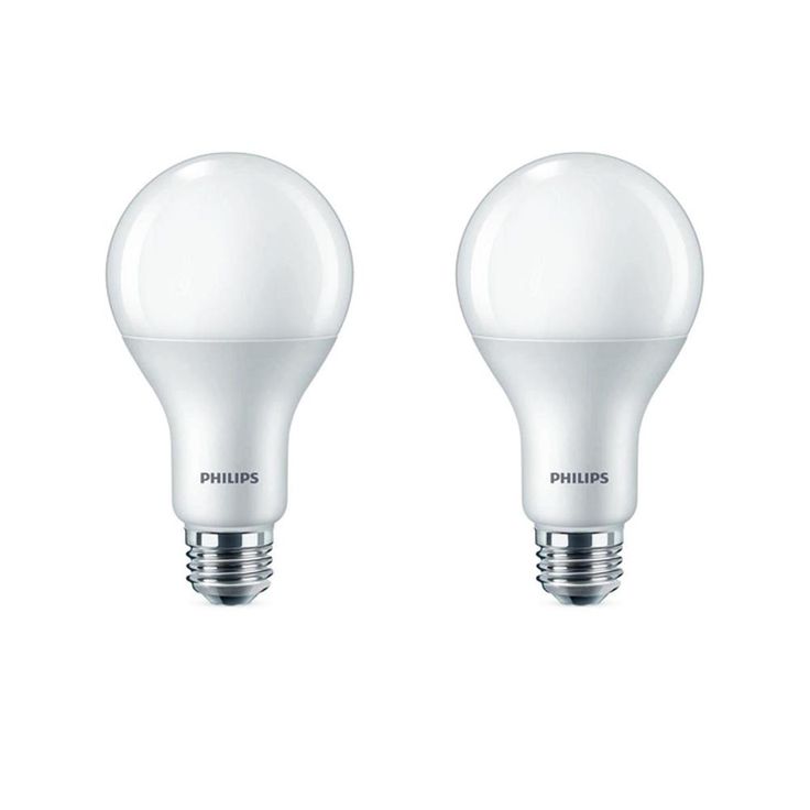 Philips 75-Watt Equivalent A21 Dimmable Energy Saving LED Light Bulb Daylight (5000K) (8-Pack)