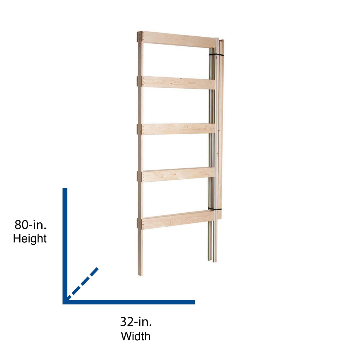 Masonite Pocket Door Frame with Track and Hardware, 32-in x 80-in