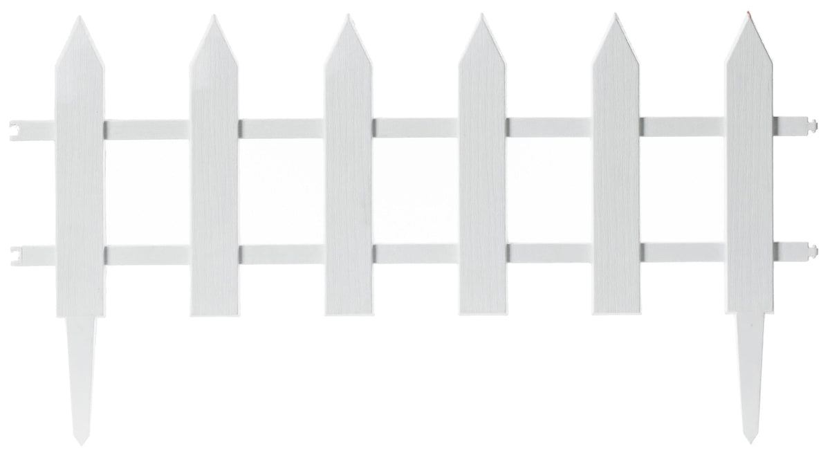 Gardenised 2-ft H x 2-ft W White Vinyl Picket Fence Gate (Unassembled)
