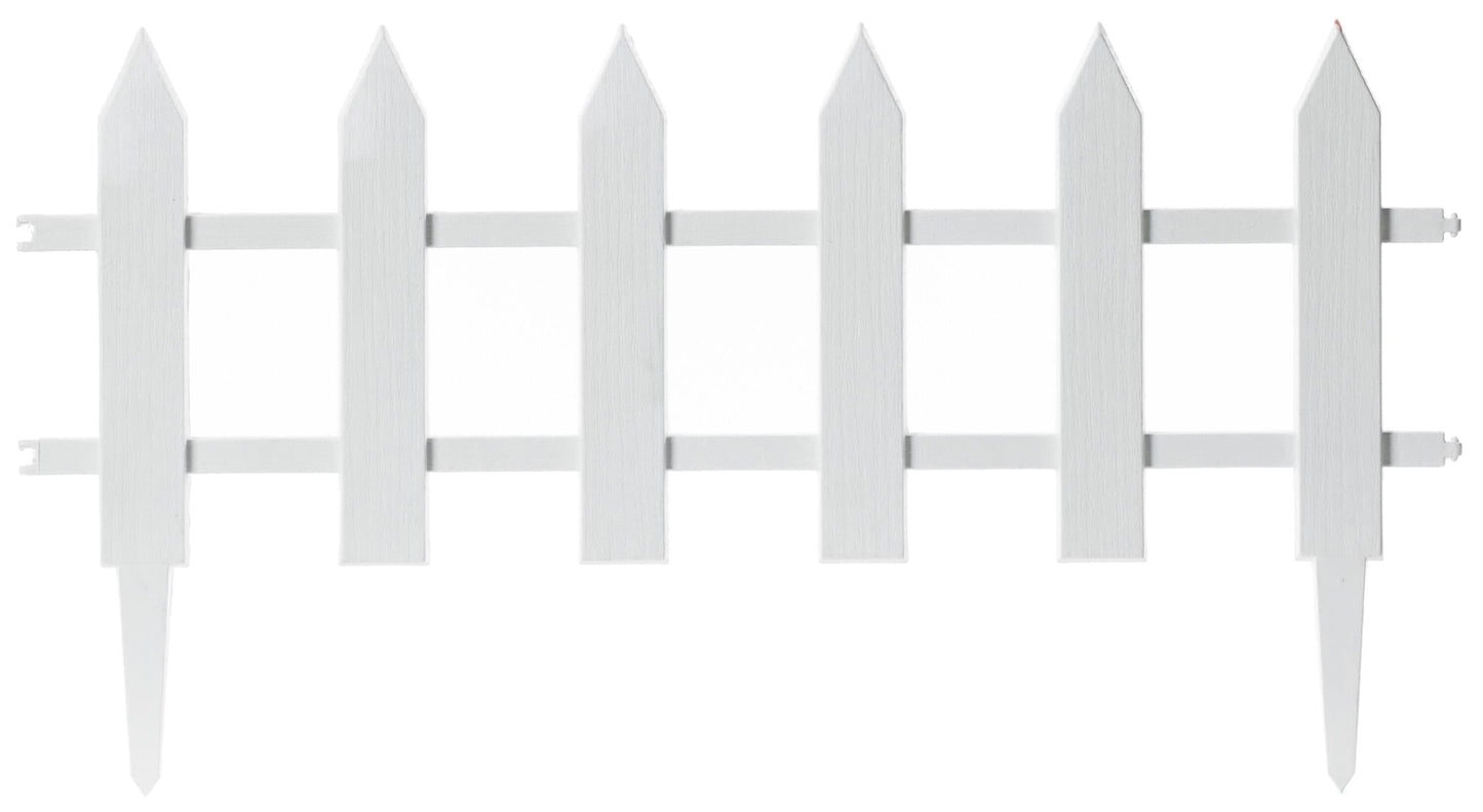 Gardenised 2-ft H x 2-ft W White Vinyl Picket Fence Gate (Unassembled)