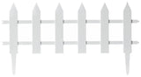 Gardenised 2-ft H x 2-ft W White Vinyl Picket Fence Gate (Unassembled)