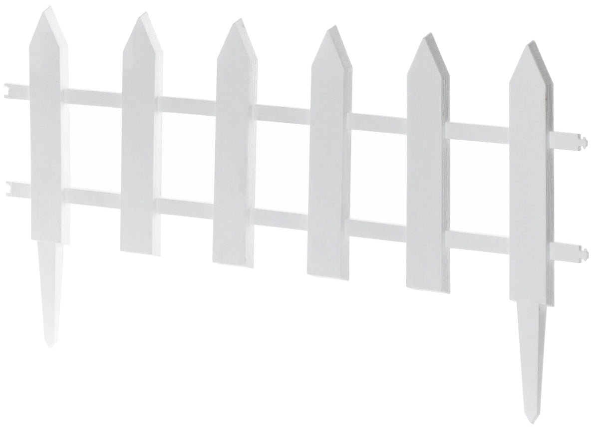 Gardenised 2-ft H x 2-ft W White Vinyl Picket Fence Gate (Unassembled)