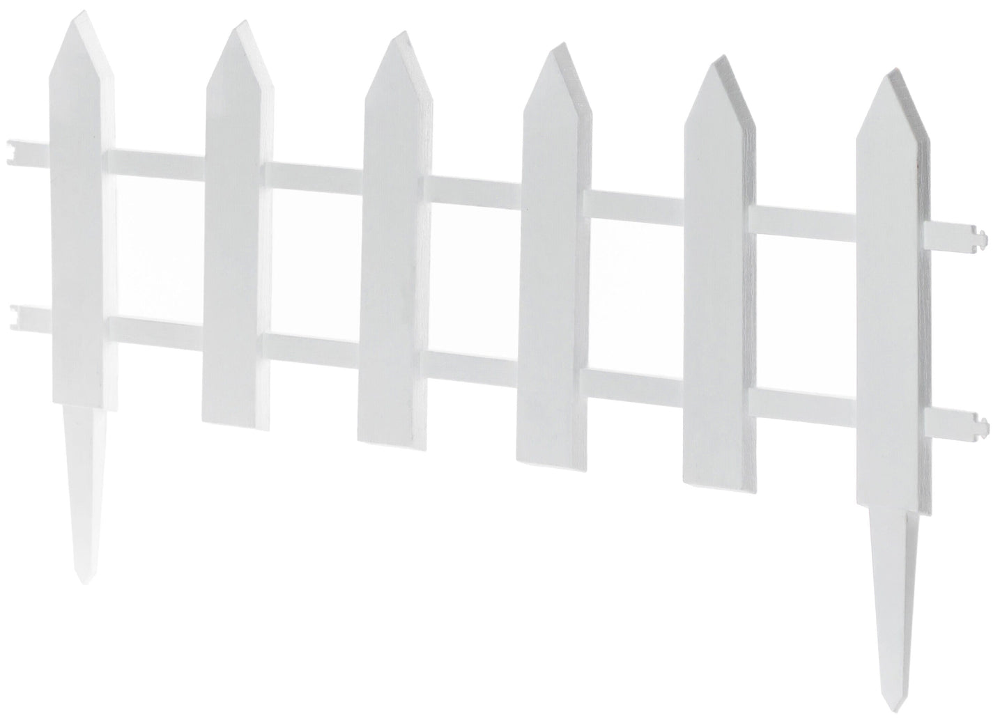 Gardenised 2-ft H x 2-ft W White Vinyl Picket Fence Gate (Unassembled)