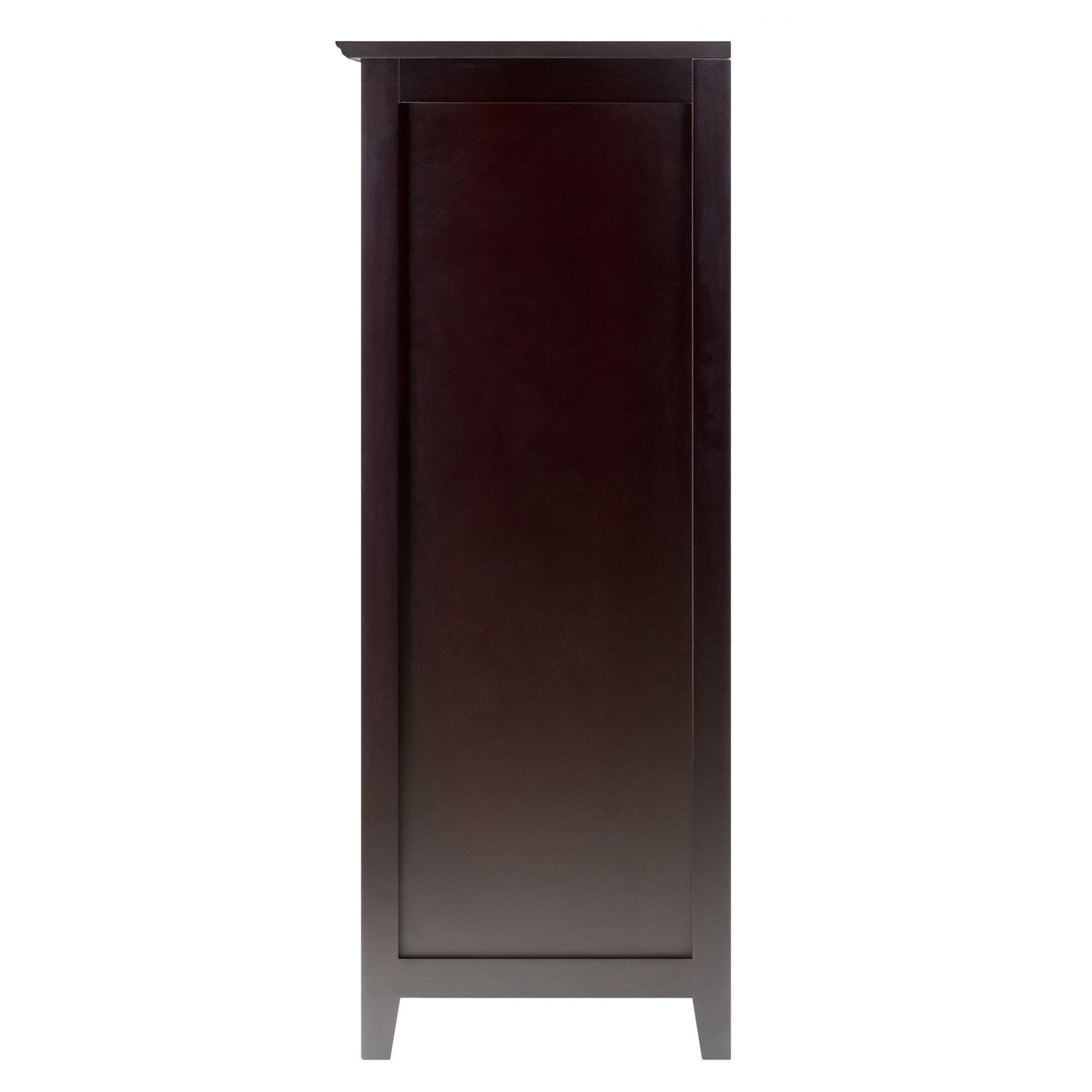 Winsome Wood 25-Bottle Espresso Wood Wine Cabinet