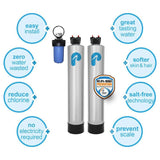15 GPM Whole House Water Filtration and NaturSoft Water Softener Alternative System