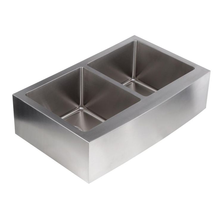 Farmhouse Apron Front Undermount 16-Gauge Stainless Steel 33 in. 50/50 Double Bowl Kitchen Sink with Grid Set and Drains