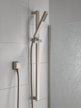 Delta Vero Stainless 1-Spray Handheld Shower with Slide Bar, 1.75 GPM (6.6 LPM)