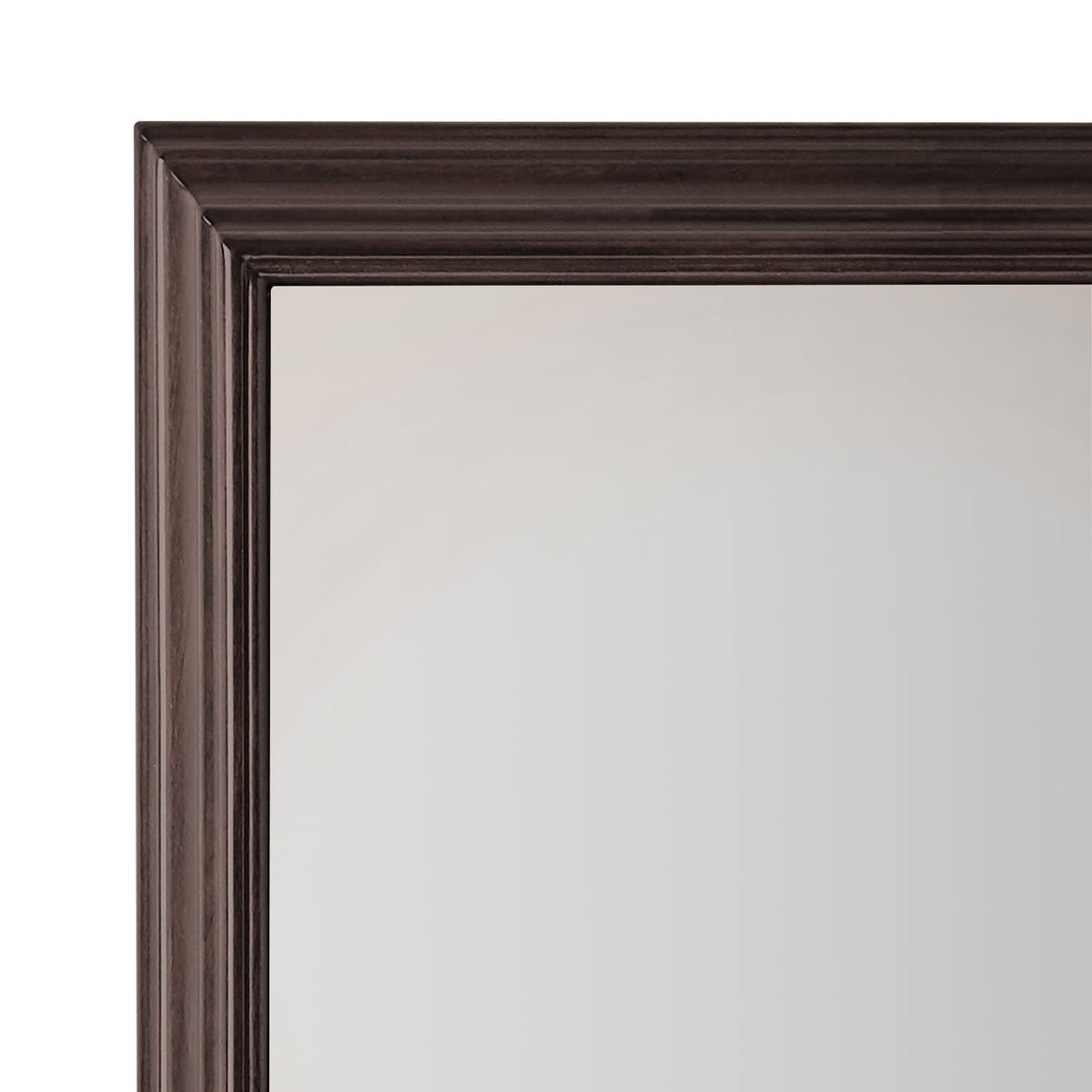 allen + roth 22.5-in x 27.5-in Fog Free Surface Mount Espresso Mirrored Soft Close Medicine Cabinet