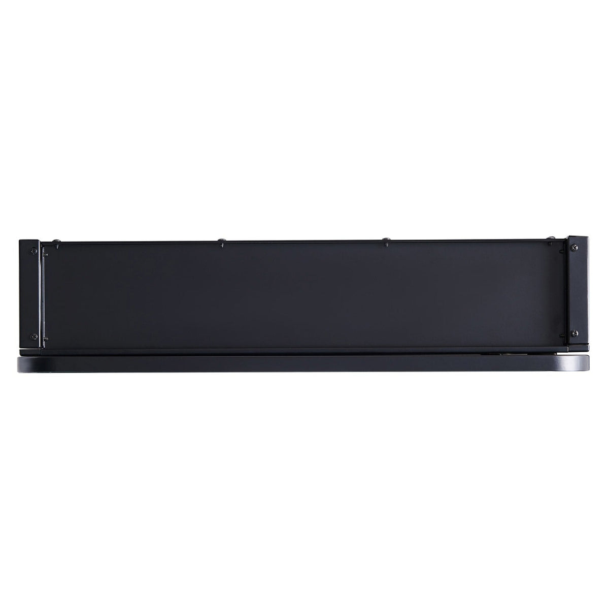 allen + roth 20-in x 26-in Surface/Recessed Mount Matte Black Mirrored Soft Close Medicine Cabinet