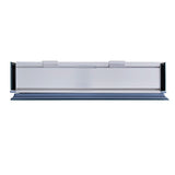 allen + roth 20-in x 26-in Fog Free Surface/Recessed Mount Silver Mirrored Soft Close Medicine Cabinet