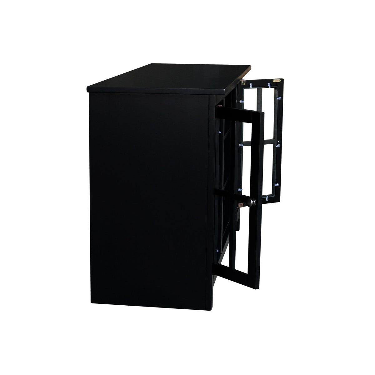International Concepts Traditional Black Tv Cabinet (Accommodates TVs up to 52-in)