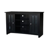 International Concepts Traditional Black Tv Cabinet (Accommodates TVs up to 52-in)