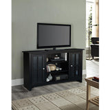 International Concepts Traditional Black Tv Cabinet (Accommodates TVs up to 52-in)
