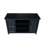 International Concepts Traditional Black Tv Cabinet (Accommodates TVs up to 52-in)