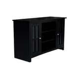 International Concepts Traditional Black Tv Cabinet (Accommodates TVs up to 52-in)