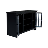International Concepts Traditional Black Tv Cabinet (Accommodates TVs up to 52-in)