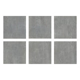 FloorPops Grey 12-in x 12-in Water Resistant Peel and Stick Vinyl Tile Flooring, 20-sq ft Carton