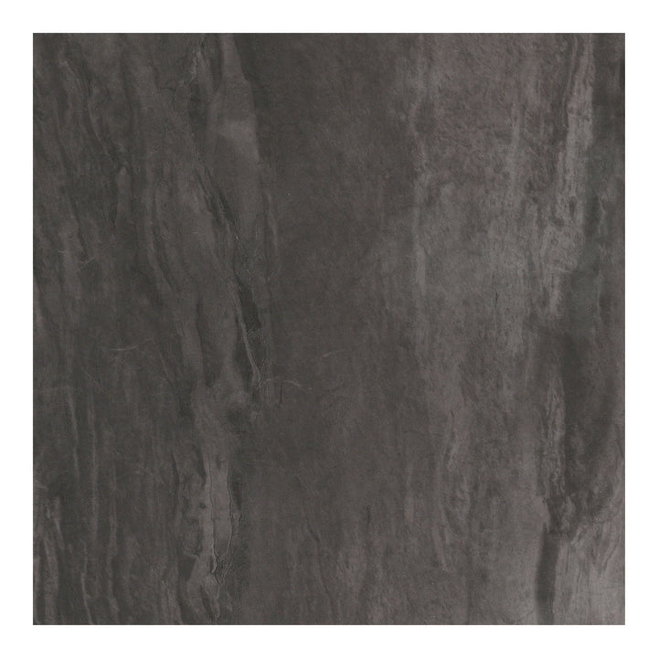 FloorPops Black 12-in x 12-in Water Resistant Peel and Stick Vinyl Tile Flooring (20-sq ft)